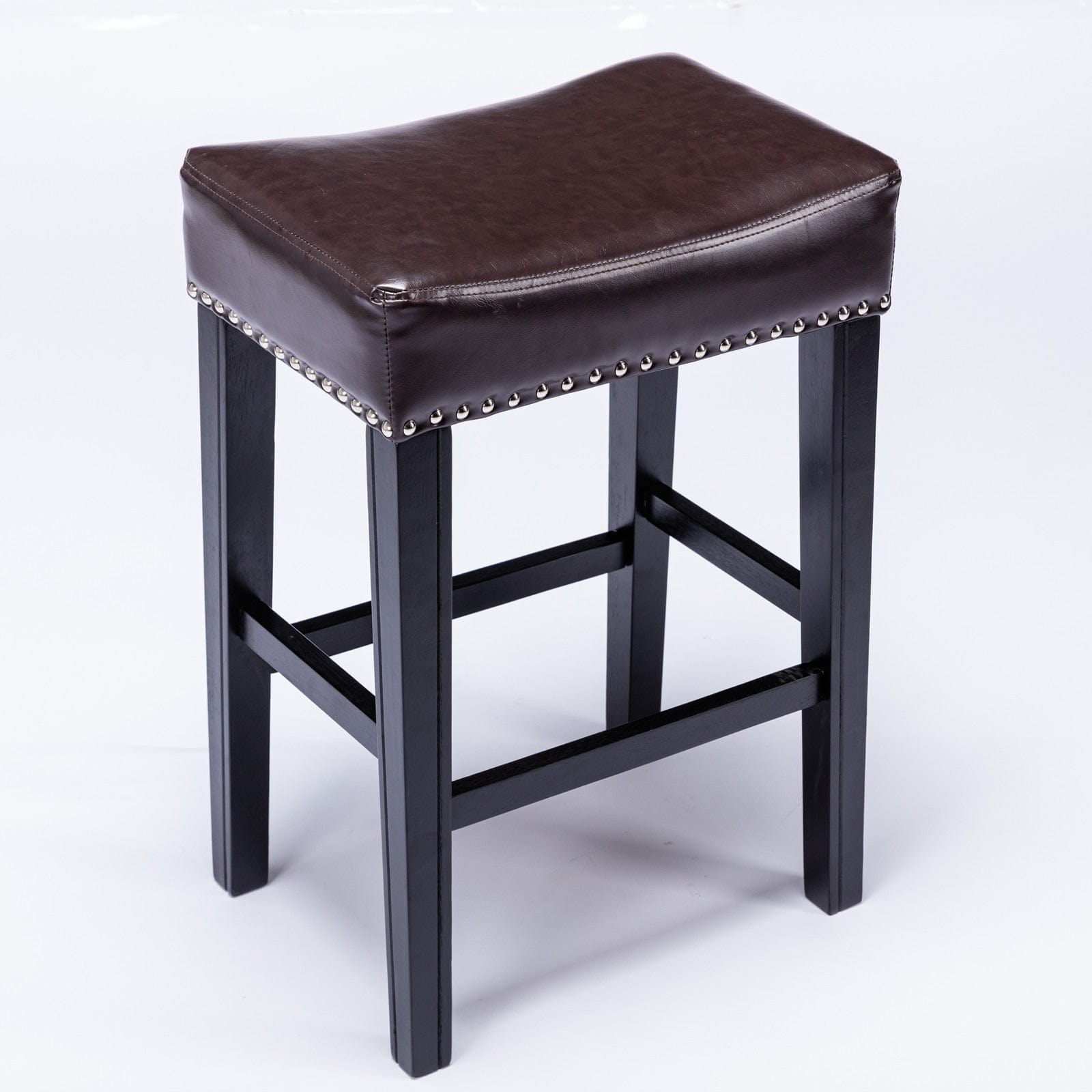 1st Choice Furniture Direct Barstools 1st Choice Modern 26" Counter Height Kitchen Counter Backless - Set of 2