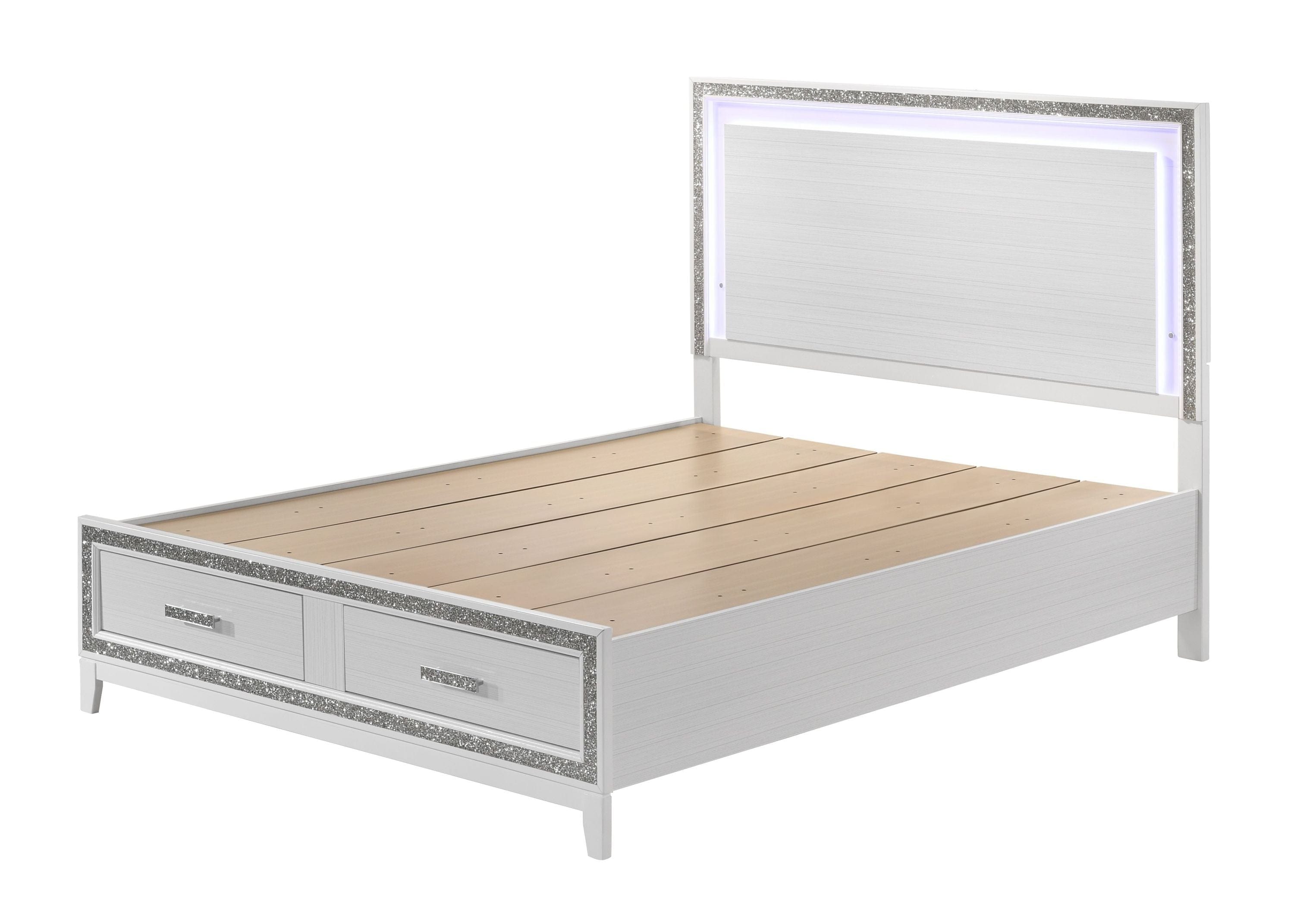 Hefner silver deals king sleigh bed