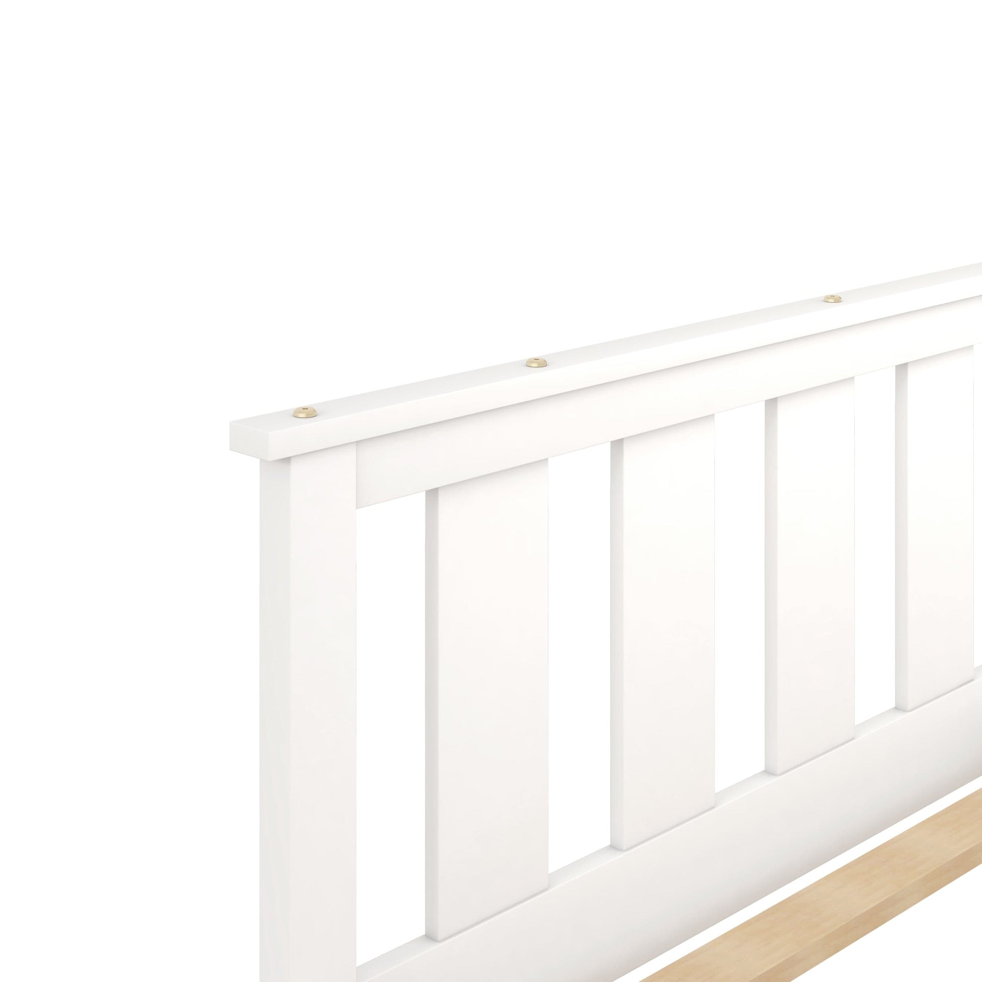 1st Choice Furniture Direct Beds & Bed Frames 1st Choice White Twin Platform Bed with Storage Drawers