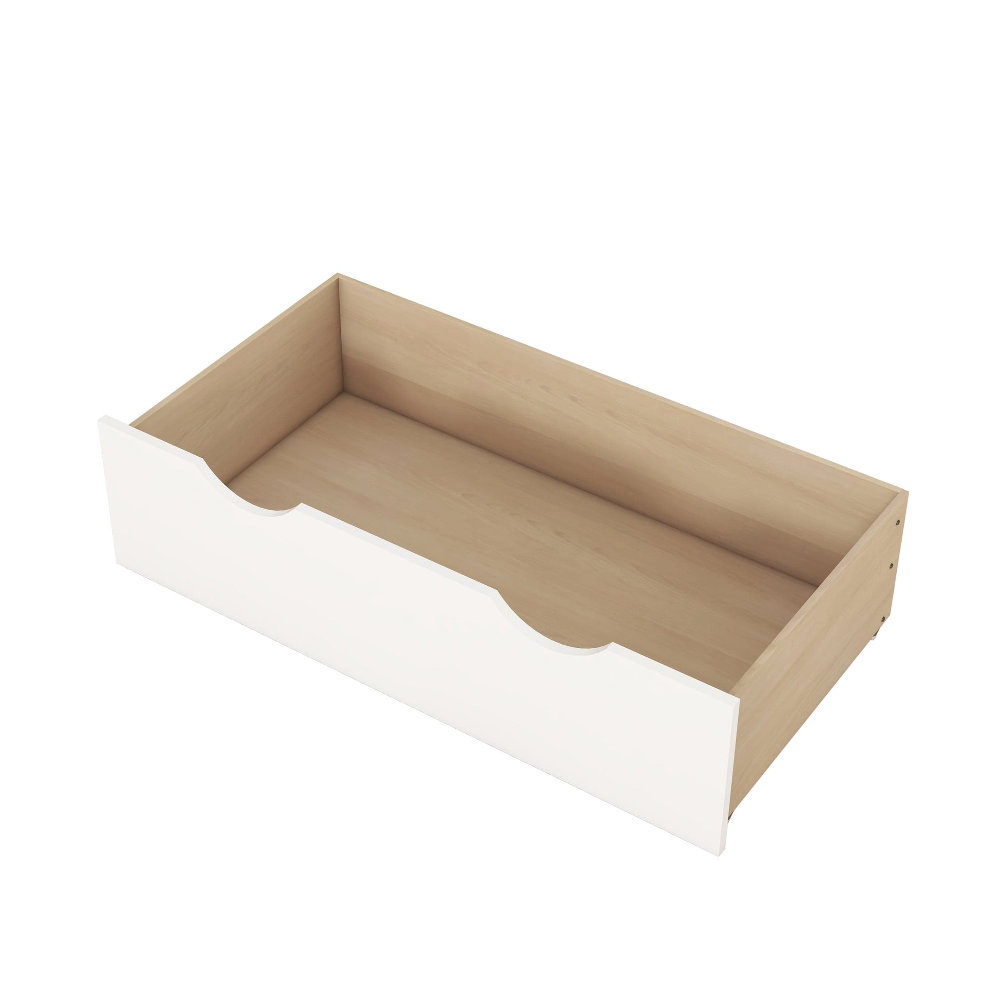 1st Choice Furniture Direct Beds & Bed Frames 1st Choice White Twin Platform Bed with Storage Drawers