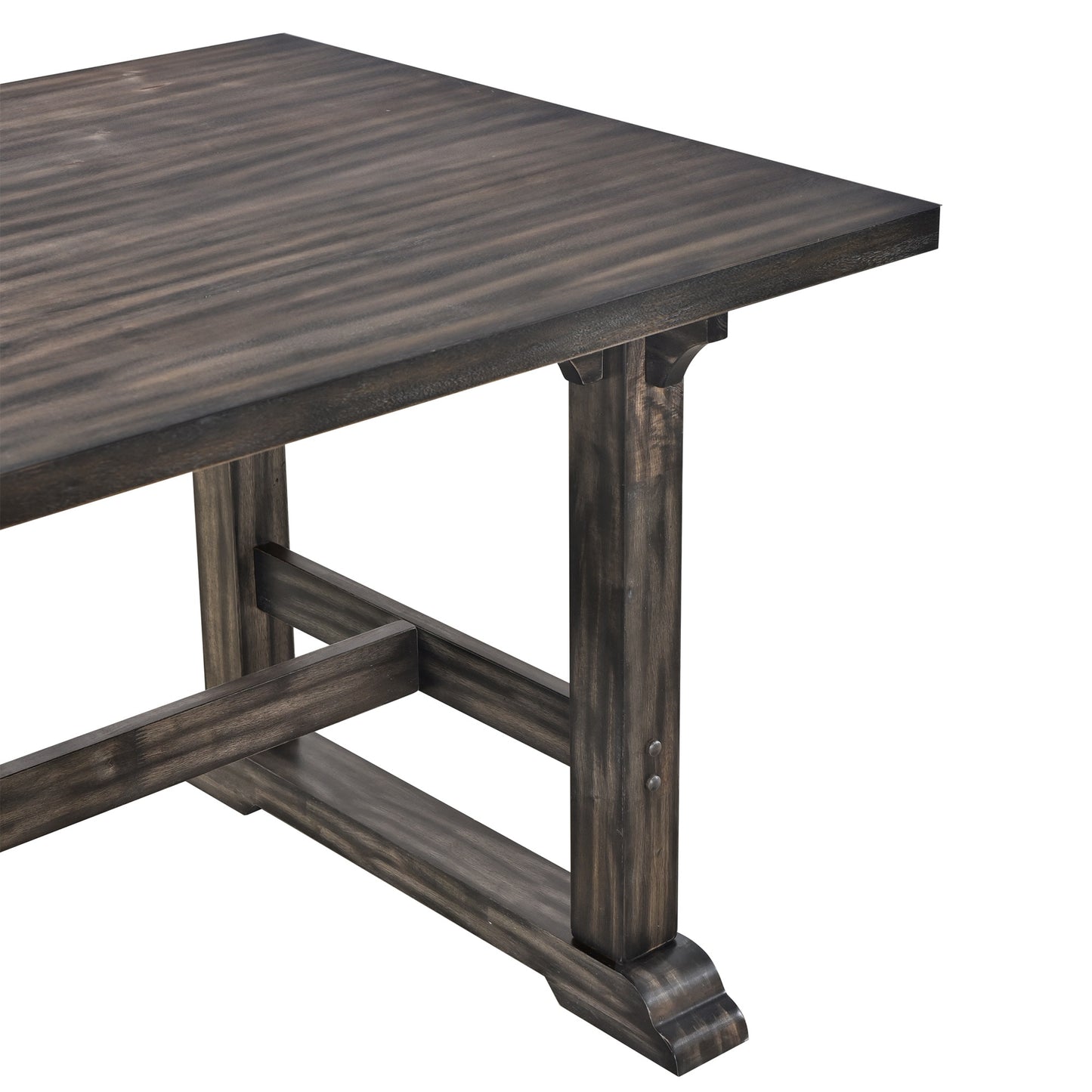 1st Choice Furniture Direct Bench with Storage 1st Choice Industrial Wooden Storage Bench with 3 Drawers & Baskets