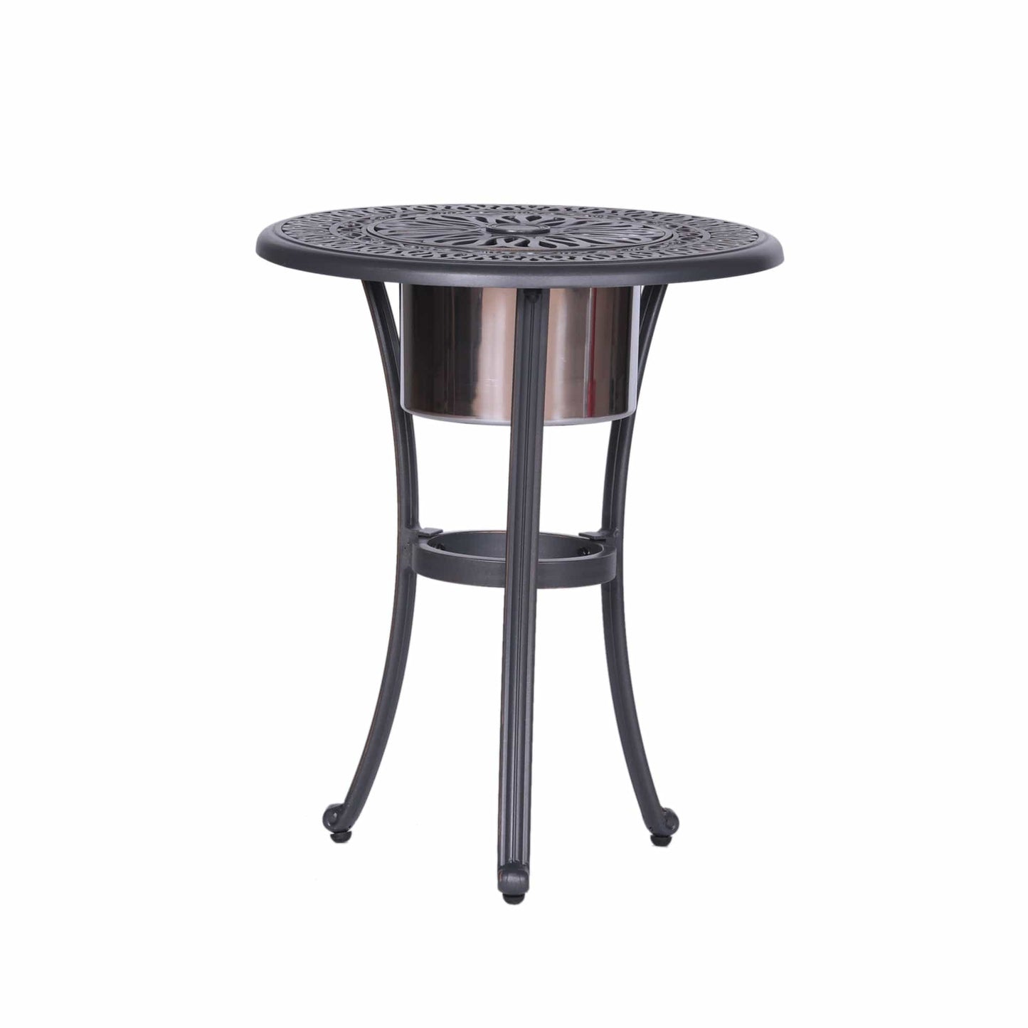 1st Choice Furniture Direct Bistro Table 1st Choice Contemporary Outdoor Aluminum Ice Bucket Bistro Table