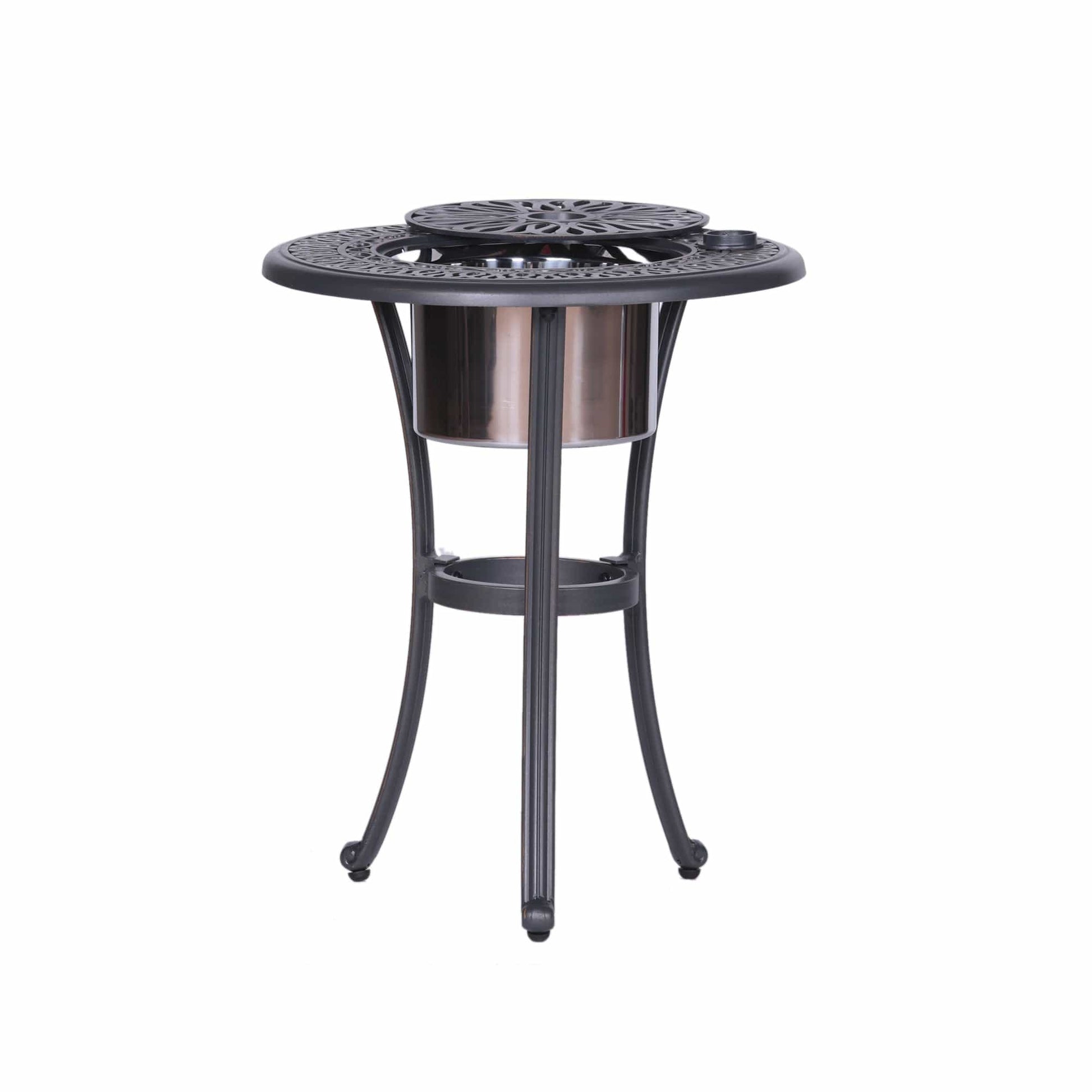 1st Choice Furniture Direct Bistro Table 1st Choice Contemporary Outdoor Aluminum Ice Bucket Bistro Table