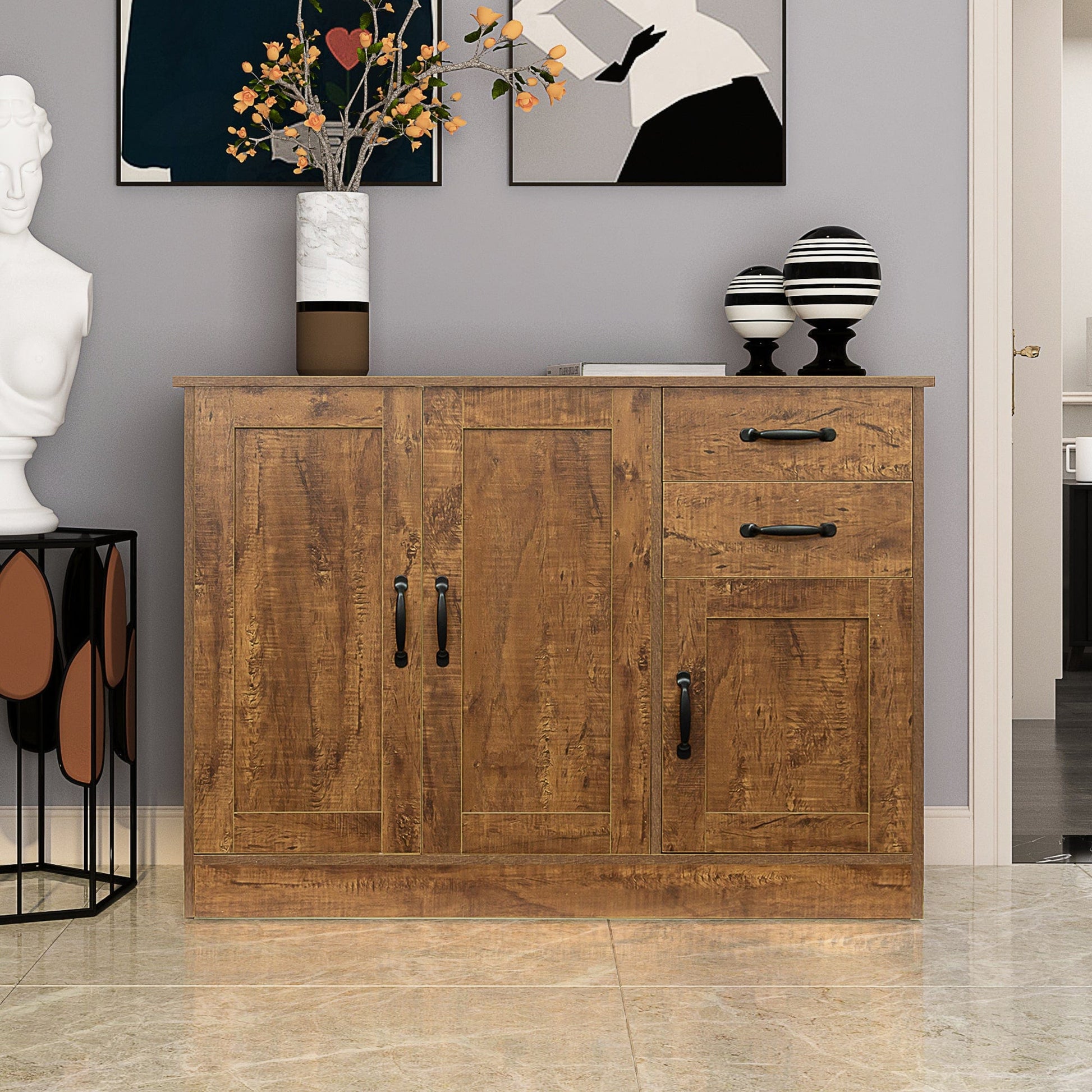 1st Choice Furniture Direct Buffet Storage 1st Choice Modern Wood Buffet Sideboard Entryway Serving Storage Cabinet