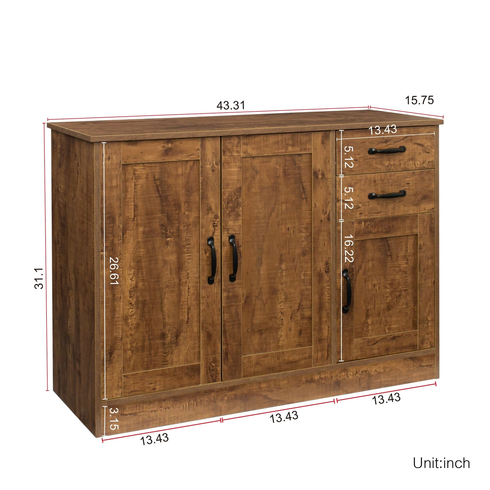 1st Choice Furniture Direct Buffet Storage 1st Choice Modern Wood Buffet Sideboard Entryway Serving Storage Cabinet