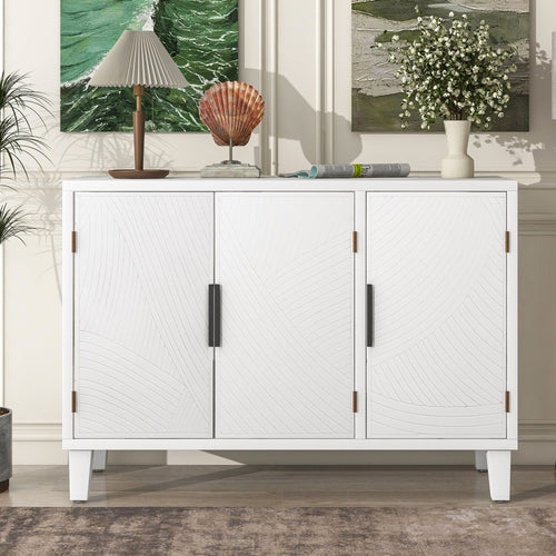 1st Choice Furniture Direct Cabinet 1st Choice Accent Cabinet Sideboard Wooden Cabinet with Antique Finish