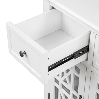 1st Choice Furniture Direct Cabinet 1st Choice U-Style Wood Storage Cabinet with 3 Doors and 3 Drawers