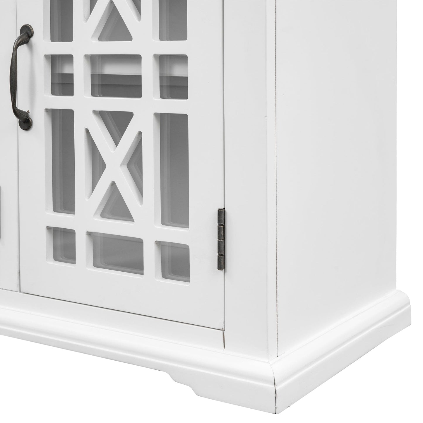 1st Choice Furniture Direct Cabinet 1st Choice U-Style Wood Storage Cabinet with 3 Doors and 3 Drawers