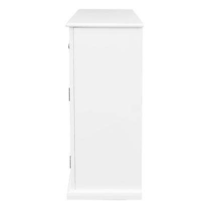 1st Choice Furniture Direct Cabinet 1st Choice U-Style Wood Storage Cabinet with 3 Doors and 3 Drawers