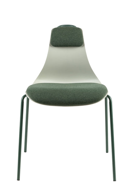 1st Choice Furniture Direct Chairs 1st Choice Set of 2 Green Leisure Chair Set w/ 15° Tilt and Iron Foot