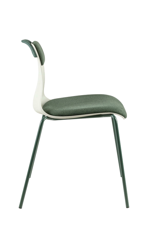 1st Choice Furniture Direct Chairs 1st Choice Set of 2 Green Leisure Chair Set w/ 15° Tilt and Iron Foot