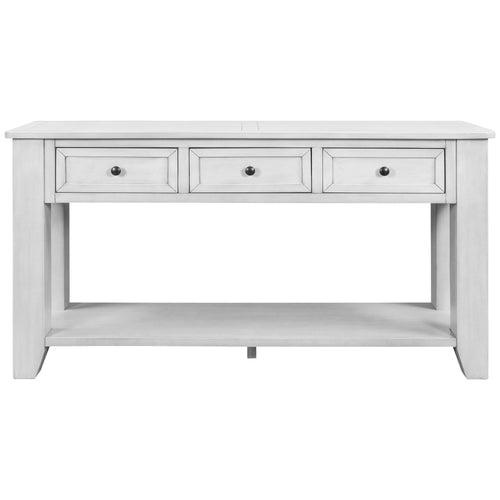 1st Choice Furniture Direct Console Table 1st Choice U-Shaped Modern Console Table - 55'' Sofa Table w/ Drawers