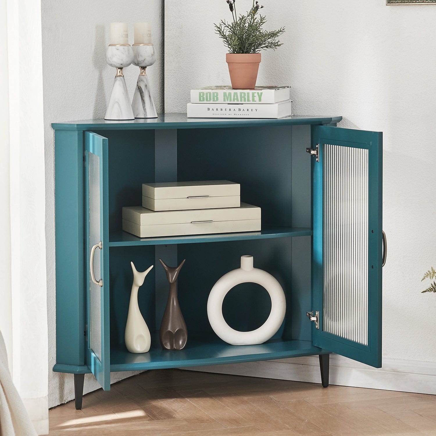 Small 2025 teal cabinet