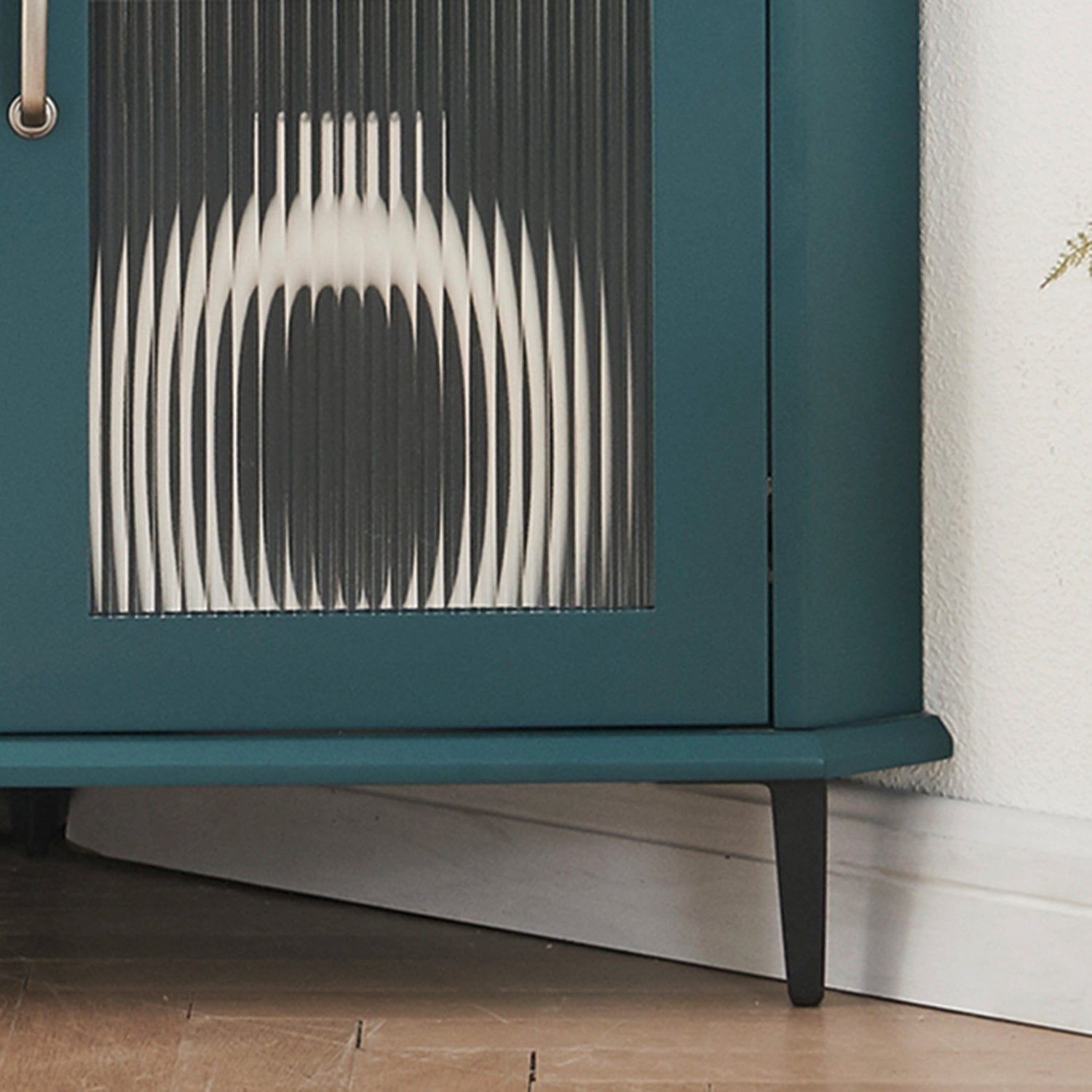 Teal corner 2025 cabinet