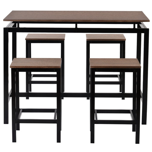 1st Choice Furniture Direct Counter Dining Set w/Stools 1st Choice 5-Piece Counter Height Dining Set with Table & 4 Chairs