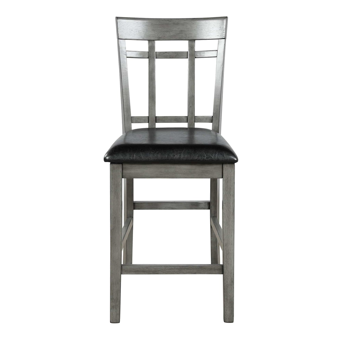 1st Choice Furniture Direct Counter Height Dining & Chairs 1st Choice 5 Piece Vintage Counter Height Bar Table in Antique Graywash