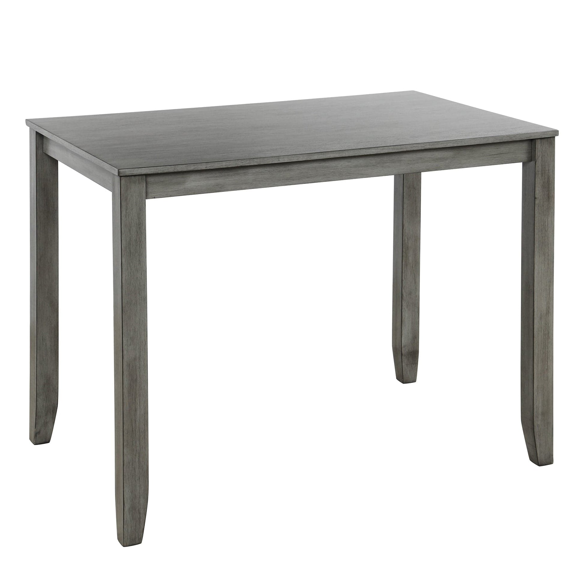 1st Choice Furniture Direct Counter Height Dining & Chairs 1st Choice 5 Piece Vintage Counter Height Bar Table in Antique Graywash