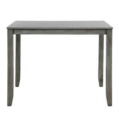 1st Choice Furniture Direct Counter Height Dining & Chairs 1st Choice 5 Piece Vintage Counter Height Bar Table in Antique Graywash