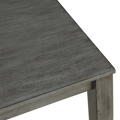1st Choice Furniture Direct Counter Height Dining & Chairs 1st Choice 5 Piece Vintage Counter Height Bar Table in Antique Graywash