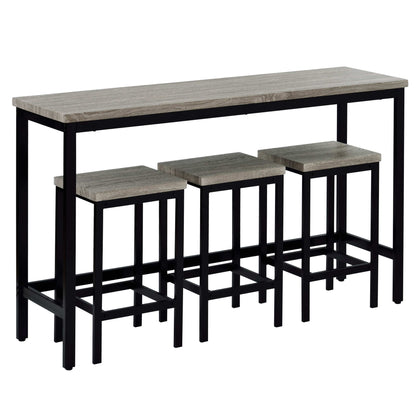 1st Choice Furniture Direct Counter Height Set 1st Choice Counter Height Dining Table Set with 3 Stool and Side Table