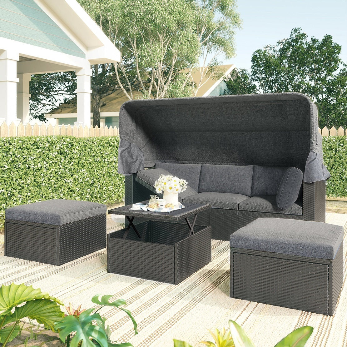 1st Choice Furniture Direct Daybed 1st Choice Wicker Furniture Sectional Daybed with Canopy