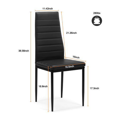 1st Choice Furniture Direct Dining Chair Set 1st Choice Contemporary 4-Piece Dining Chair Set