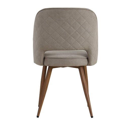 1st Choice Furniture Direct Dining Chairs 1st Choice Modern Accent Dining Chairs in Grey Finish (Set of 2)