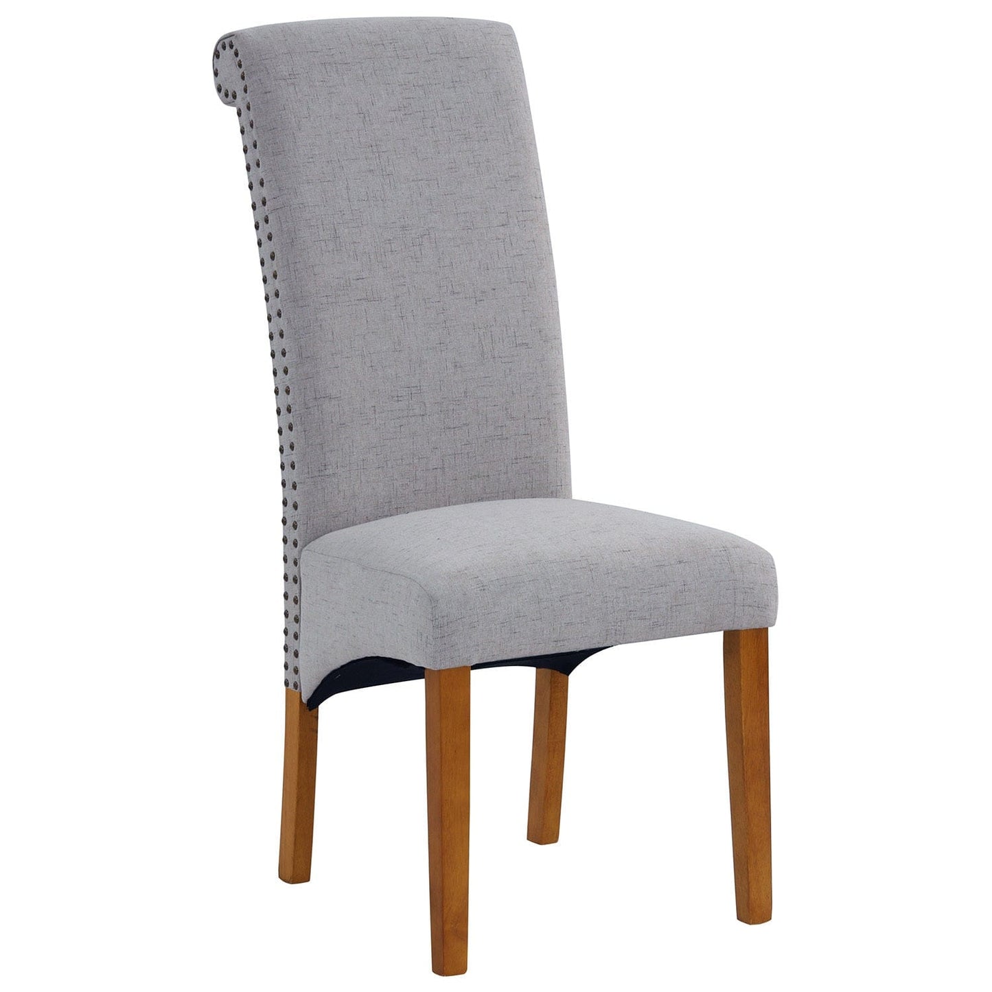 1st Choice Furniture Direct Dining Chairs 1st Choice Set of 2 Upholstered Dining Chairs w/ Wood Leg, Padded Seat