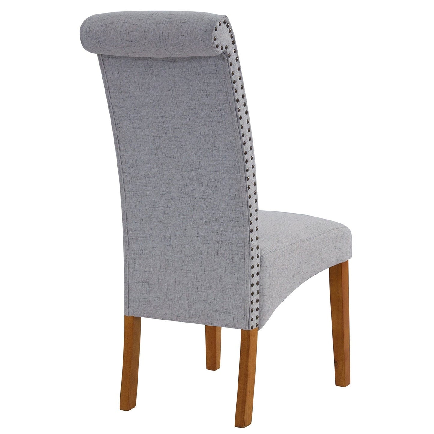 1st Choice Furniture Direct Dining Chairs 1st Choice Set of 2 Upholstered Dining Chairs w/ Wood Leg, Padded Seat