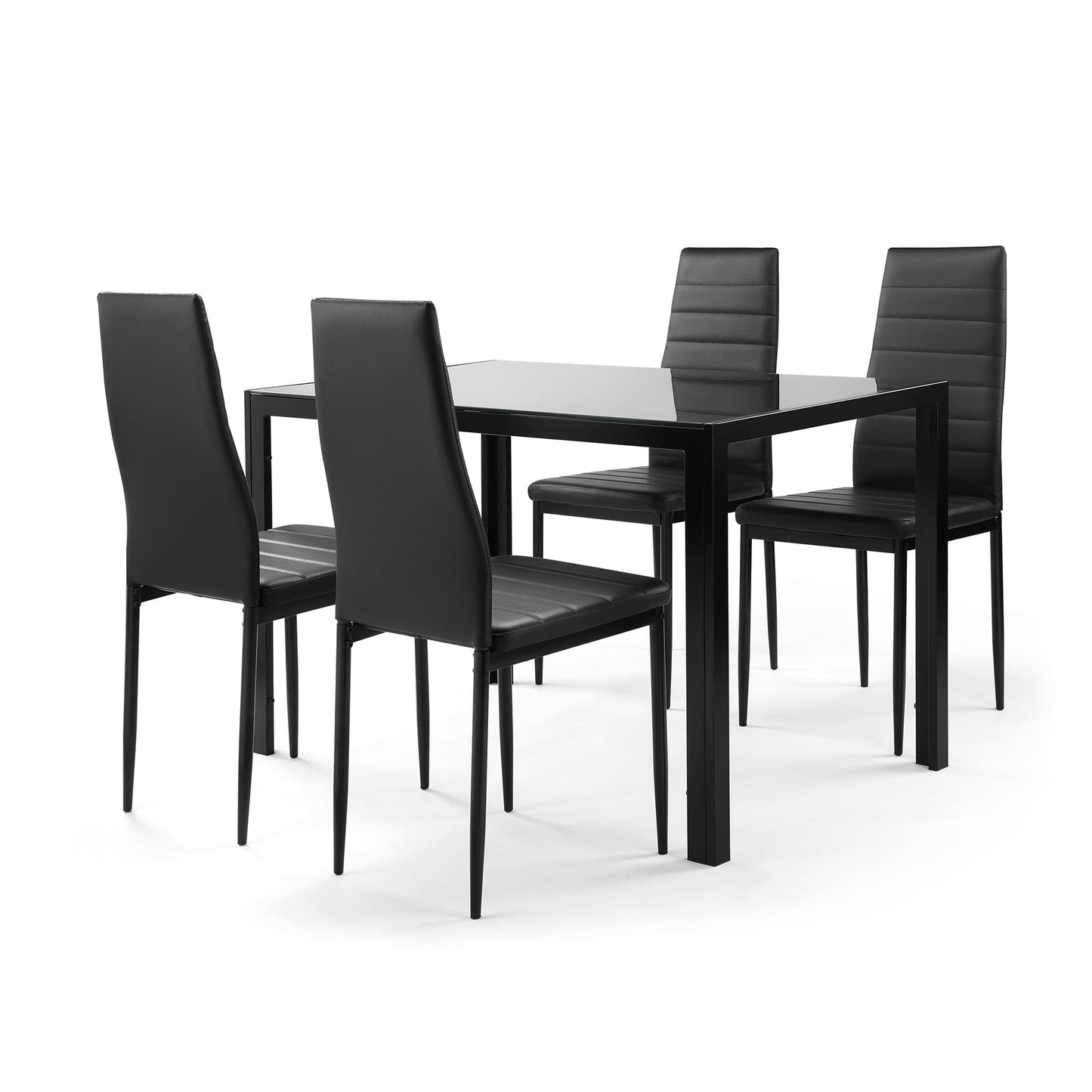 1st Choice Furniture Direct Dining Room Sets 1st Choice Contemporary Dining Room Set with Glass Table & Chairs