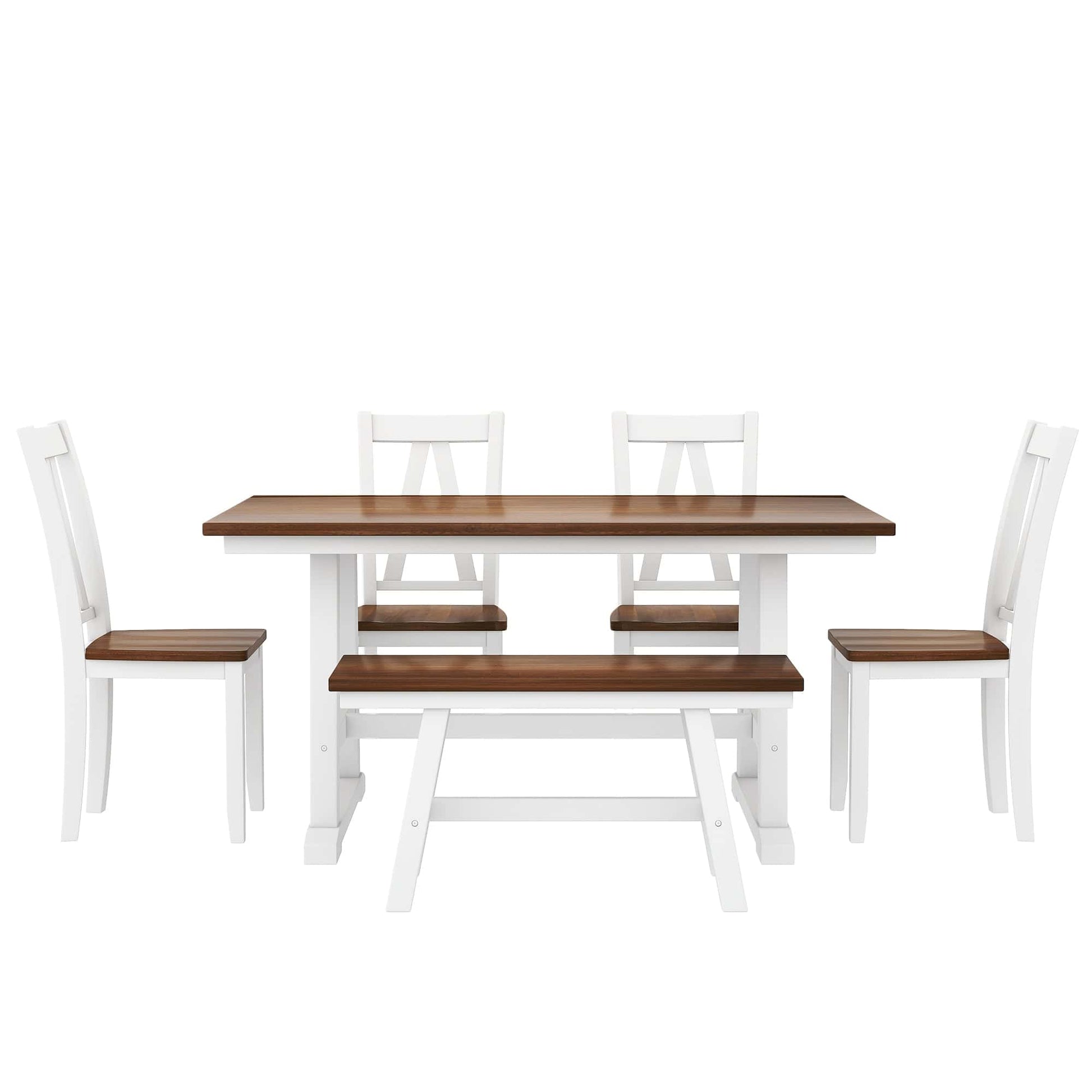 1st Choice Furniture Direct Dining Room Sets 1st Choice Rustic Wood Kitchen Table Set with Bench and Chairs