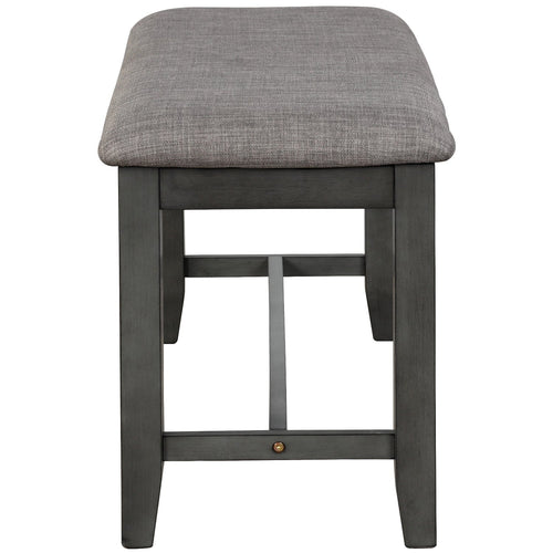 1st Choice Furniture Direct Dining Room Sets 1st Choice Wooden 6-Piece Dining Table Set with Chairs & Bench (Grey)