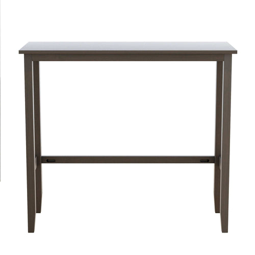 1st Choice Furniture Direct Dining Set 1st Choice 48” Farmhouse Dark Walnut Bar Height Dining Set w/ 2 Chairs