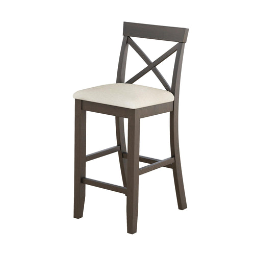 1st Choice Furniture Direct Dining Set 1st Choice 48” Farmhouse Dark Walnut Bar Height Dining Set w/ 2 Chairs