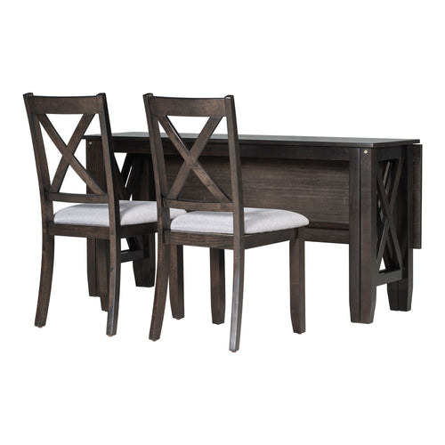 1st Choice Furniture Direct Dining Set 1st Choice 6 Piece Family Dining Room Set with Table, 4 Chairs, Bench