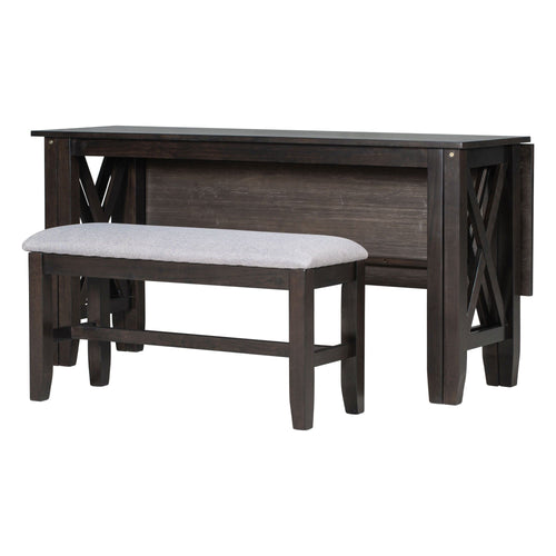 1st Choice Furniture Direct Dining Set 1st Choice 6 Piece Family Dining Room Set with Table, 4 Chairs, Bench