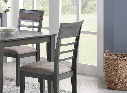 1st Choice Furniture Direct Dining Set 1st Choice Classic Antique Kitchen & Dining Table Set in Grey Finish