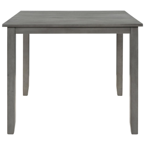 1st Choice Furniture Direct Dining Set 1st Choice Grey Industrial 5-Piece Dining Set w/Wooden Table + 4 Chair