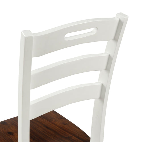 1st Choice Furniture Direct Dining Set 1st Choice Ivory & Cherry Dining Set - 6-Piece Table Set with Bench