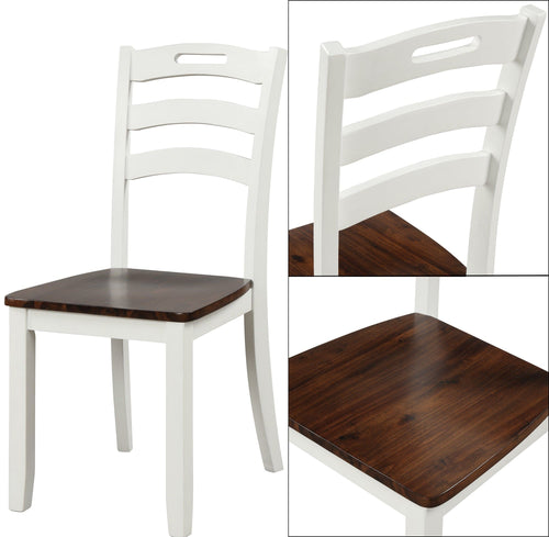 1st Choice Furniture Direct Dining Set 1st Choice Ivory & Cherry Dining Set - 6-Piece Table Set with Bench