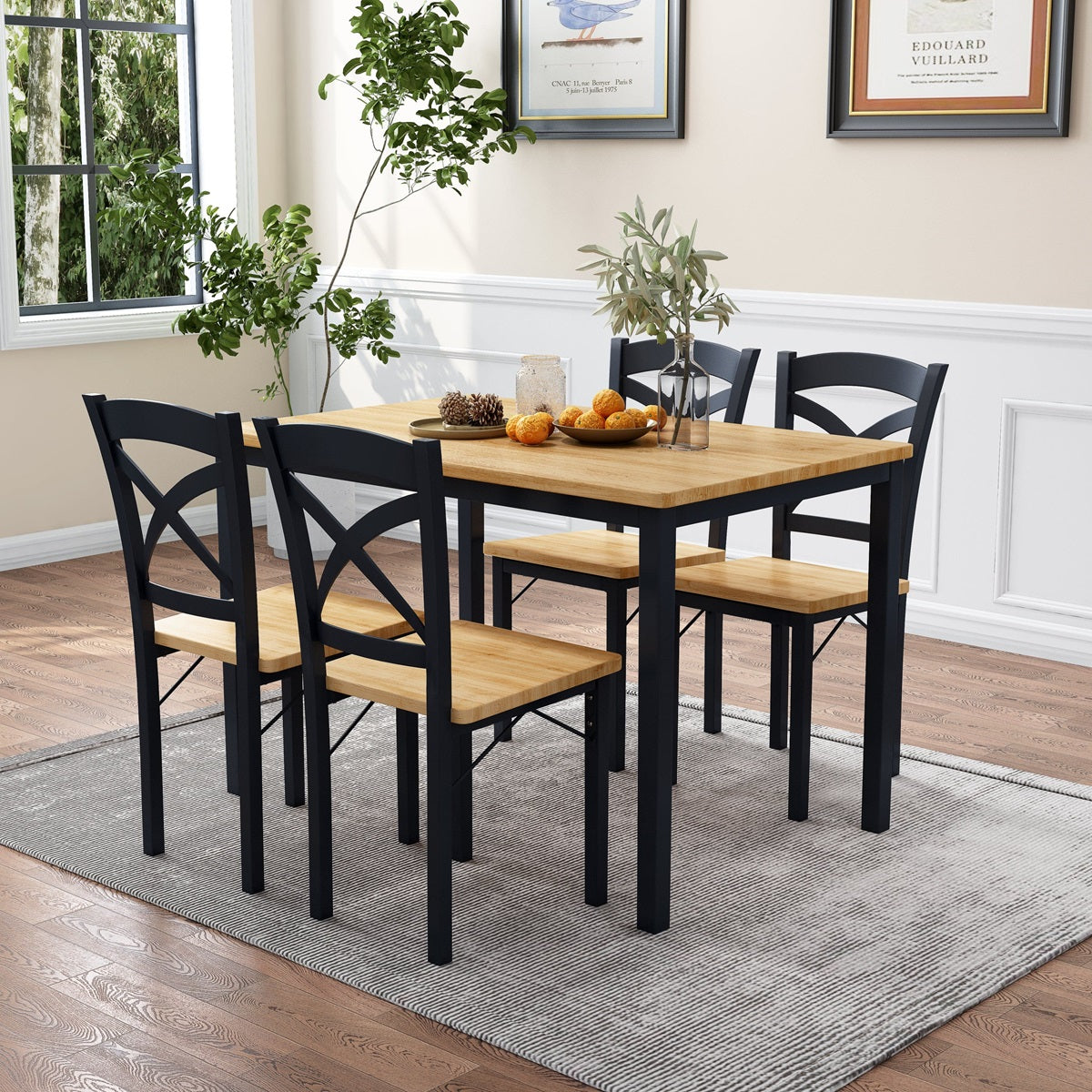 Dining table set industrial hot sale