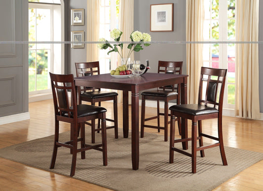 1st Choice Furniture Direct Dining Set 1st Choice Modern Counter Height Dining Set and Eyelet Back Chair