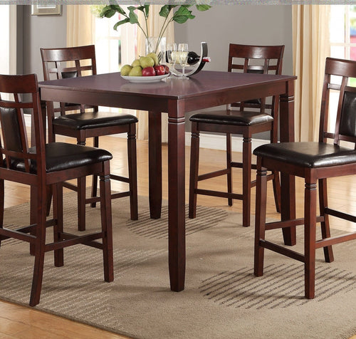 1st Choice Furniture Direct Dining Set 1st Choice Modern Counter Height Dining Set and Eyelet Back Chair