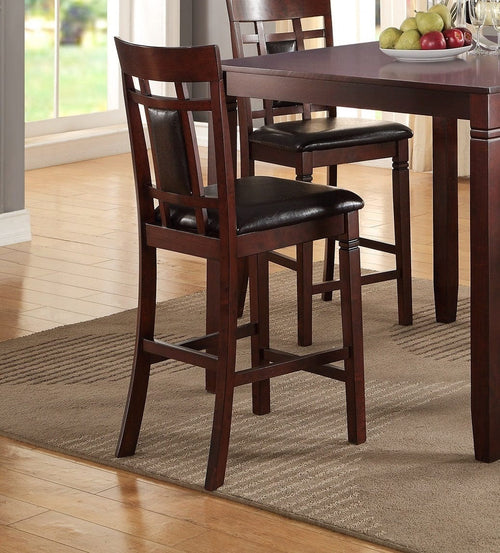 1st Choice Furniture Direct Dining Set 1st Choice Modern Counter Height Dining Set and Eyelet Back Chair