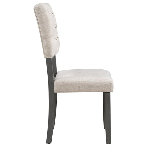 1st Choice Furniture Direct Dining Sets 1st Choice Gray 6-Piece Dining Set with Table & Foam-covered Backs