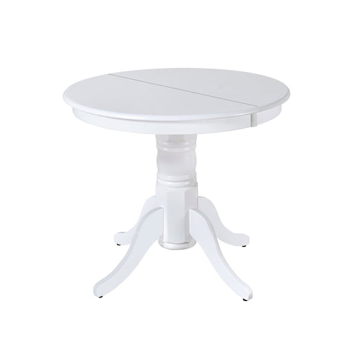 1st Choice Furniture Direct Dining Sets 1st Choice Mid-Century 5-Pc Extendable Dining Set in White
