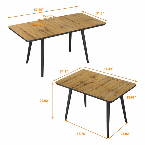 1st Choice Furniture Direct Dining Table 1st Choice Modern Industrial Style Functional Square Oak Dining Table