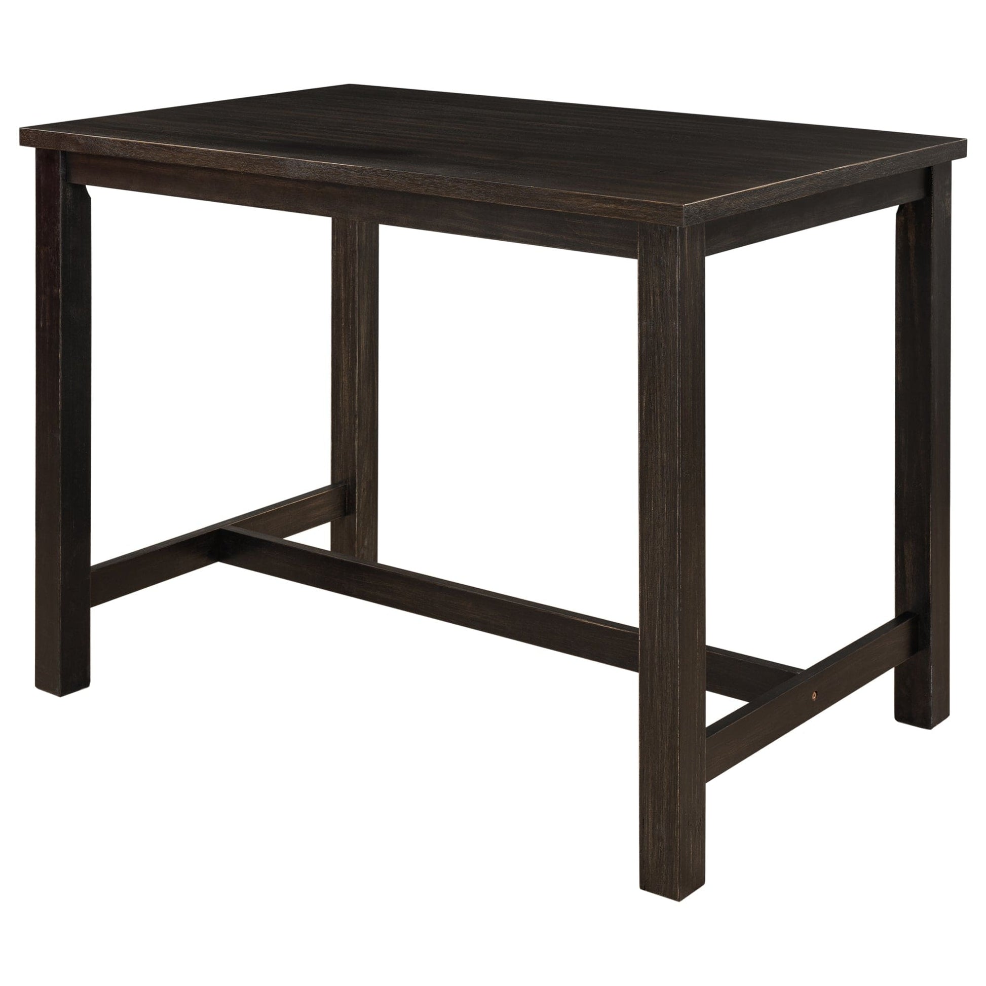 1st Choice Furniture Direct Dining Table 1st Choice Rustic Counter Height Dining Table in Espresso Finish