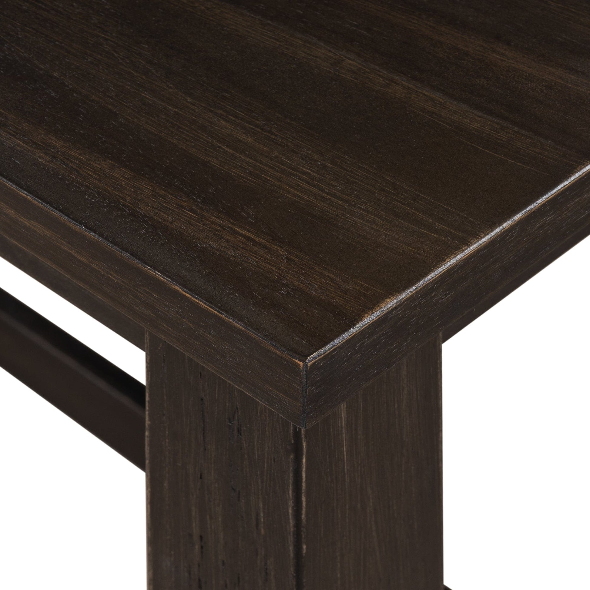 1st Choice Furniture Direct Dining Table 1st Choice Rustic Counter Height Dining Table in Espresso Finish