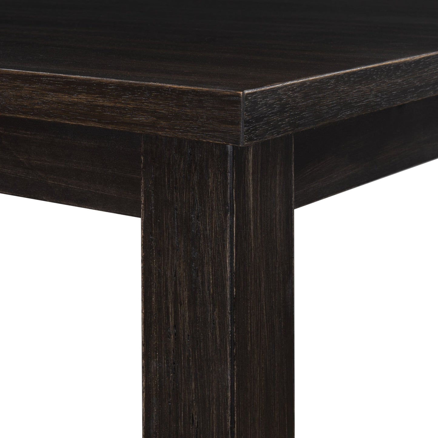 1st Choice Furniture Direct Dining Table 1st Choice Rustic Counter Height Dining Table in Espresso Finish